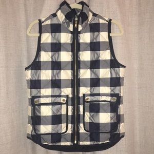 J. Crew Plaid Vest
